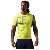 Reebok Majice s kratkimi rokavi Crossfit SS Compression Rumena Cene