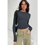 Madmext Smoked Crewneck Basic Long Sleeved Body | Shoptok.si