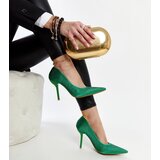  Green heeled shoes Liena | shoptok.hr