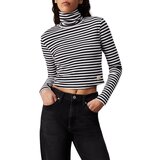 Calvin Klein Jeans Majice z dolgimi rokavi WOVEN LABEL RIB ROLL J20J224196 | Shoptok.si