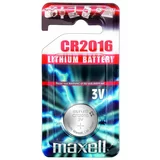 Maxell Gumbna baterija CR2016