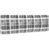 vidaXL Srednja vrtna sofa od paleta od crno impregnirane borovine | shoptok.hr