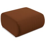 Makamii Narančasti/smeđi baršunast tabure Ekahi – | shoptok.hr