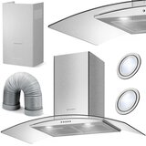 Berdsen BT-223 INOX kuhinjska napa s dimnjakom od 90 cm | shoptok.hr