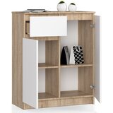 AKORD KOMODA K80 2D 1SZ CLP OAK SONOMA / BELA, (21702971) | Shoptok.si