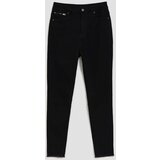 Marisse Mid-Rise Skinny Jeans Black | Shoptok.si