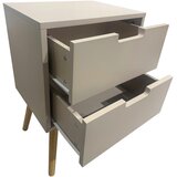 XORA NOČNA OMARICA, masivno bor naravne barve, kašmir | Shoptok.si