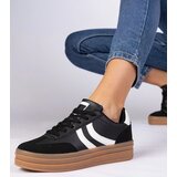 D/CEO marka niezdefiniowana Black women's platform sneakers Melly | shoptok.hr
