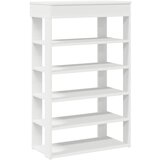 Maison Chic Regal za čevlje - Polica za čevlje bel 60x30x98 cm inženirski les, (21778345) Cene