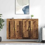  Kabinetski zidni Zidne 2 pcs Staro drvo 69,5 x 34 x 90 cm Cijene