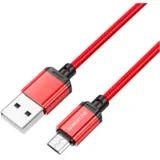 USB kabal 1m BOROFONE BX87 charging data Micro red