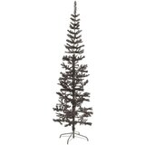 vidaXL usko božićno drvce crno 240 cm | shoptok.hr