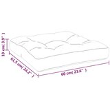  Jastuk za palete tirkizna 60x61 5x10 cm od tkanine Oxford | shoptok.hr