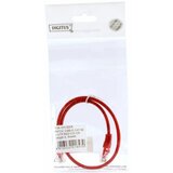 Digitus DK-1511-005/R RJ45 omrežni kabel\, Patch kabel CAT 5e U/UTP 0.50 m rdeča 1 kos, (20414834) | Shoptok.si