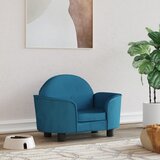vidaXL Krevet za pse plavi 66 x 40 x 45 cm baršunasti | shoptok.hr