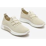 Resti Beige women's fabric sports shoes Vobbu- Footwear | Shoptok.si