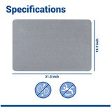 Wenko Siva kupaonska prostirka od dijatomita 50x80 cm Simi – | shoptok.hr