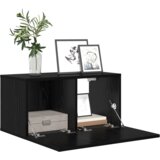 vidaXL set TV kabineta Crni hrast Konstruirano drvo Srednji TV kabinet | shoptok.hr