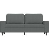 vidaXL Dvosjed od tkanine tamnosivi 140 cm | shoptok.hr