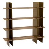 Hanah home Polica za knjige Shb-017-A, 120x31x120 cm, Zlatne boje | Eponuda.ba