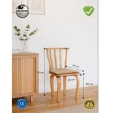 Hanah home Set Trpezarijski sto i 6 stolica Bohemian Round Italian 7 | Eponuda.com