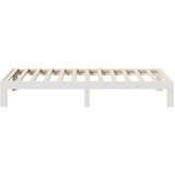  Okvir kreveta bez madraca bijeli 90 x 200 cm masivna borovina | shoptok.hr