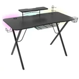 gaming sto Holm 300 RGB Crni