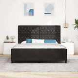 vidaXL Krevet Okvir Crni 180x200 cm Baršun | shoptok.hr