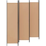  Razdjelnik prostora s 6 panela Bež 300 x 200 cm Tkanina | Eponuda.ba