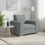 SOFA stolica Svjetlosiva 100 cm tkanina | shoptok.hr