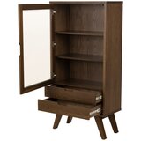 Actona Smeđa vitrina u dekoru hrasta 72x145x36 cm A-Line – | shoptok.hr