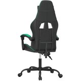  Igraća stolica crno-zelena od umjetne kože | shoptok.hr
