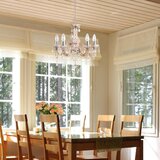 Searchlight Marie Therese Lestenec s 5 lučmi, minkov zaključek z akrilnimi kristali, E14, (22101228) | Shoptok.si