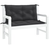  Jastuci za vrtnu klupu 2 kom crno 100x50x7 cm tkanine Oxford | shoptok.hr