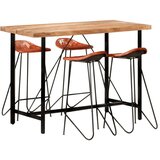 In Barska garnitura 5-delna trden palisander in pravo usnje Cene