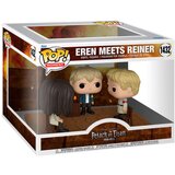 Funko pop! trenutek: aot - eren jaeger meets reiner - attack on titan - collectable vinil figura - ideja za darila - uradno blago - igrače za otroke in odrasle - anime oboževalci - modelna š, (20839945) Cene