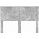  Uzglavlje s uzglavljem Betonski sivi 140 cm Konstruirano drvo | shoptok.hr