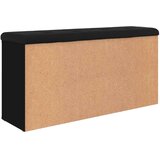 vidaXL Klop za čevlje črna 102x32x50 cm inženirski les | Shoptok.si