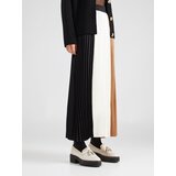 BOSS Black Suknja 'Viconica' svijetlosmeđa / crna / bijela | shoptok.hr