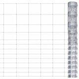 vidaXL Vrtna ograja pocinkano jeklo 50x1,5 m srebrna, (20765937) | Shoptok.si