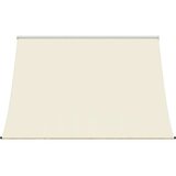 Tenda na uvlačenje krem 200 x 150 cm od tkanine i čelika | shoptok.hr