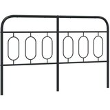  Metalno uzglavlje crno 137 cm | shoptok.hr