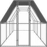  kavez za kokoši 2 x 8 x 2 m od pocinčanog čelika | Eponuda.com