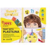Jovi set Funny Emojis - slikanje s plastelinom RABLJENO Cene