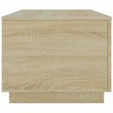  Stolić za kavu s LED svjetlima boja hrasta 90 x 50 x 40 cm | shoptok.hr
