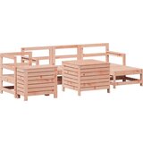 vidaXL 7-dijelni set vrtnih sofa od masivnog drva duglazije Cijene