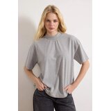 TRENDYOLMILLA Ženska majica TWOSS24TS00074, Siva | Eponuda.com