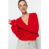 Trendyol Cardigan - Red - Regular fit Cene