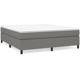 The Living Store Posteljni okvir temno siv 180x200 cm blago - Box Spring Posteljni Okvir, (21521177) | Shoptok.si