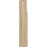  Uzglavlje s ormarićem boja hrasta sonome 220 x 19 x 103,5 cm | Shoptok.si